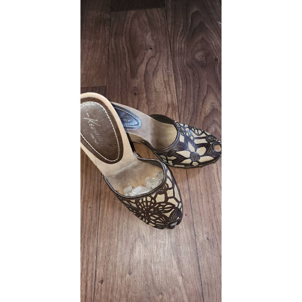 Kenneth Cole Peeptoe Clogs - Picture 3 of 8
